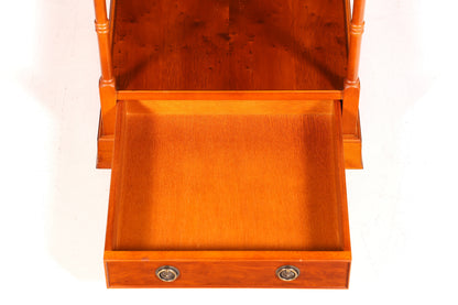 Traumhafter Englischer Antik Couchtisch Beistelltisch Regency Stil Ablagetisch Massivholz