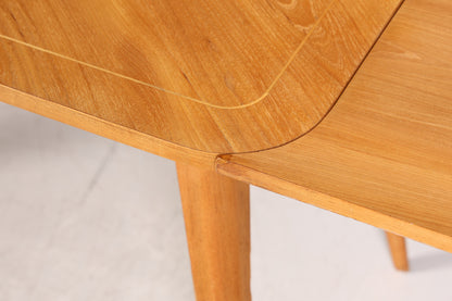 Wunderschöner Mid Century Tisch ausziehbar Retro Esstisch Vintage Küchentisch Stecksystem Dining Table