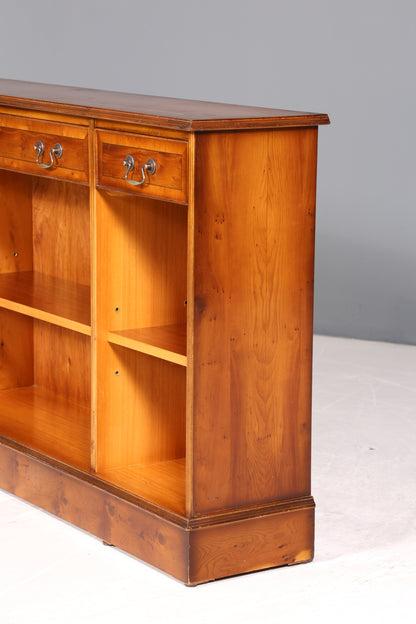 Wunderschönes Englisches Sideboard Schrank Antik Stil Eibe Bücherregal Kommode Regal