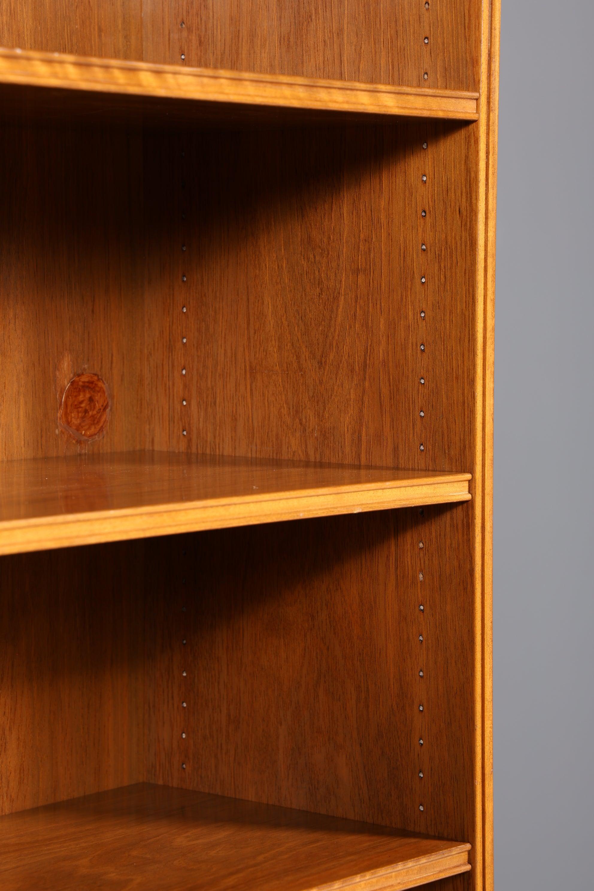 Schlichtes Mid Century Bücherregal Danish Design Schrank Retro Kommode Regal Vintage 60er Jahre