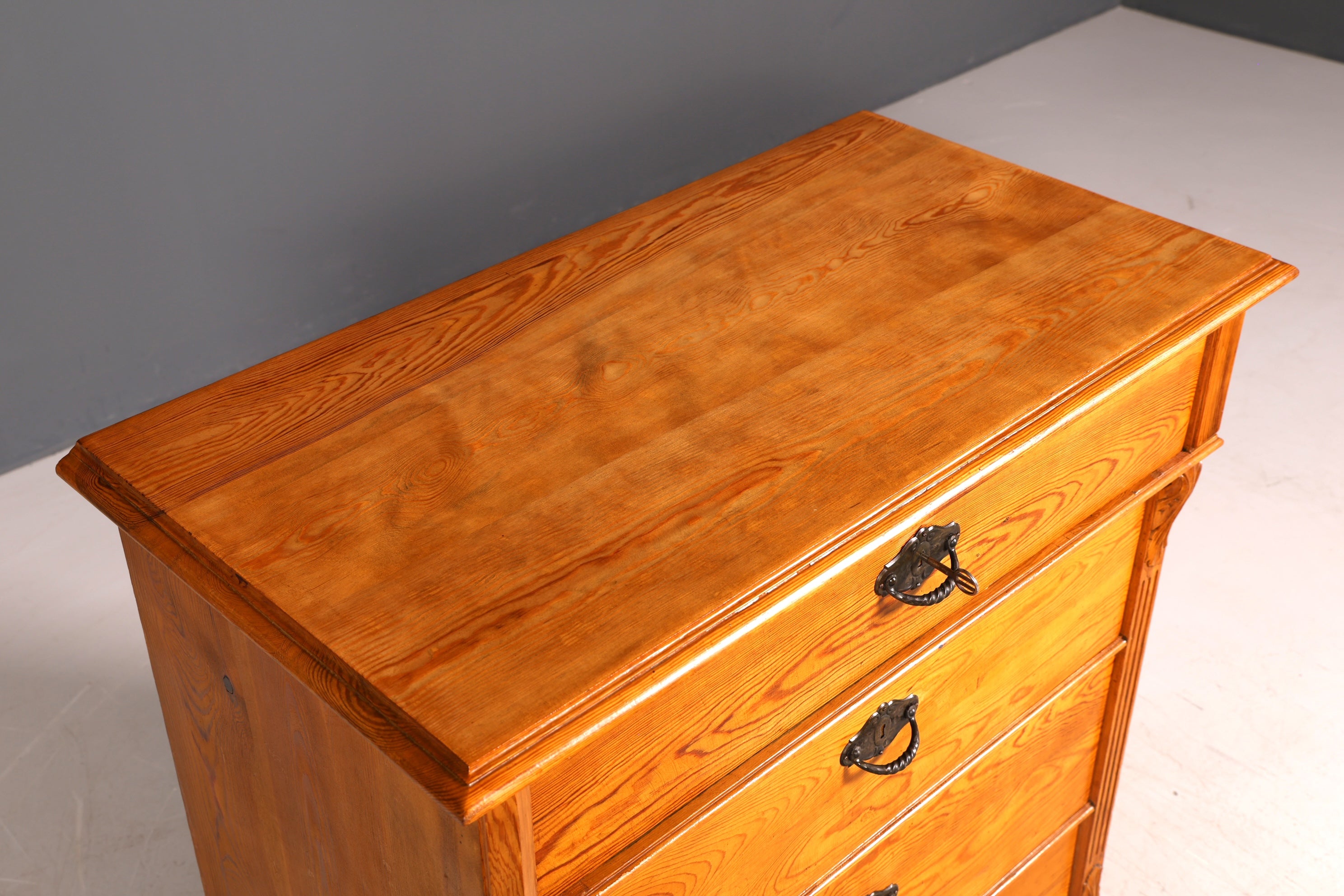 G197 Finish Wunderschöne Gründerzeit Kommode Jugendstil Antik Sideboard Schubladenkommode Wäschekommode (Kopie)