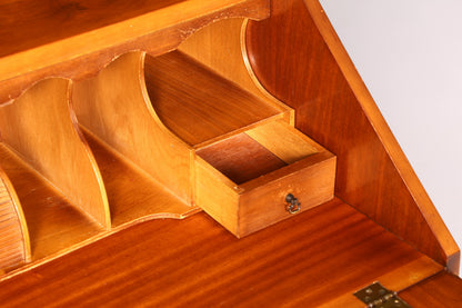 Wunderschöner Englischer Sekretär Schreibkommode Echt Holz Biedermeier Stil Schreibtisch Kommode