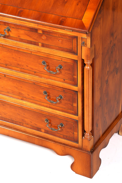 Wunderschöner Englischer Sekretär Schreibkommode Echt Holz Biedermeier Stil Schreibtisch Kommode