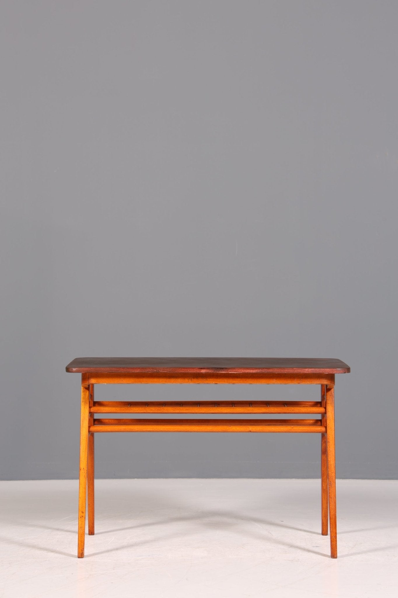 Schlichter Mid Century Tisch Retro Coffee Table Vintage Beistelltisch Ablagetisch