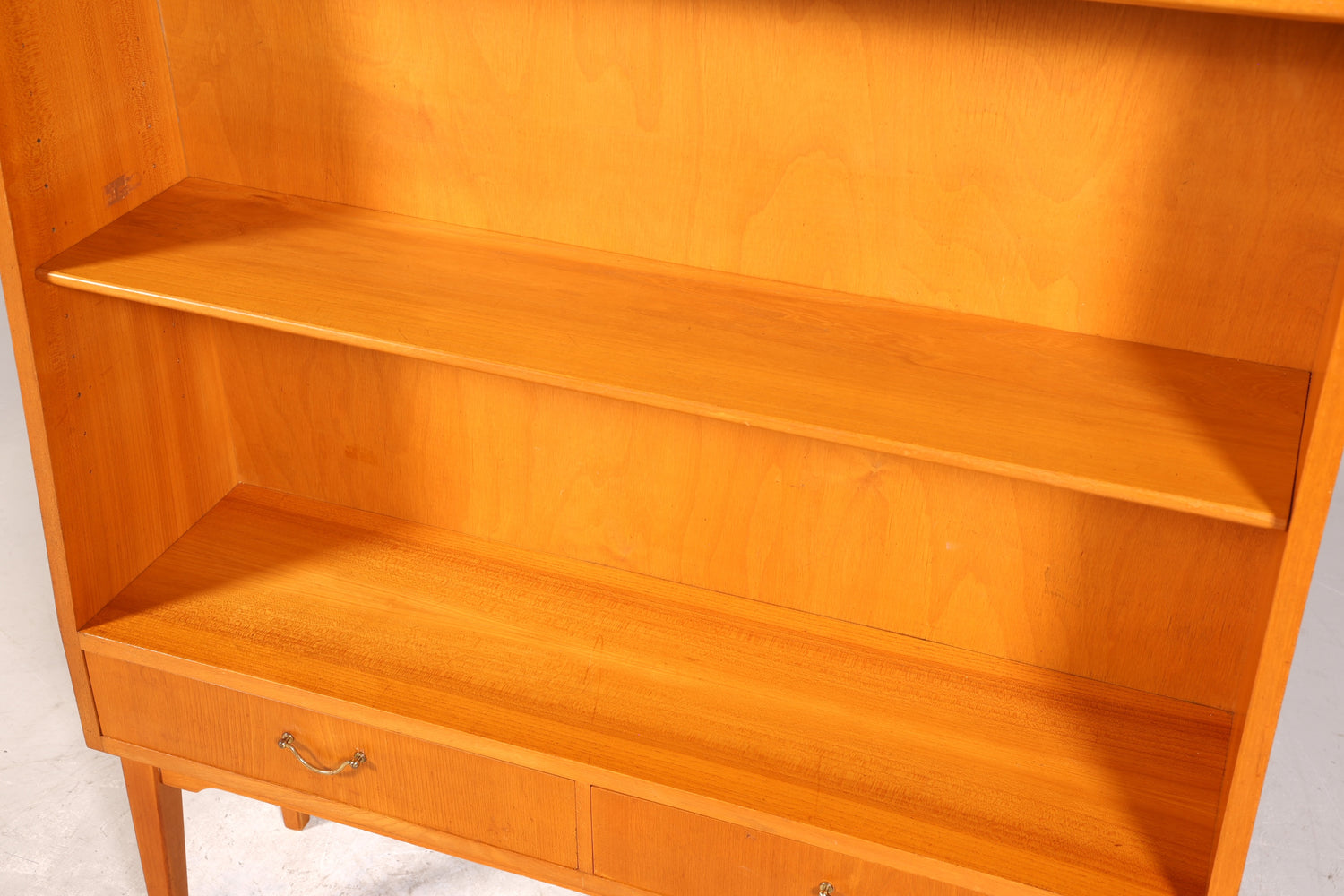 Schlichtes Mid Century Regal Vintage Bücherregal Retro Buchablage 60s Bookshelf