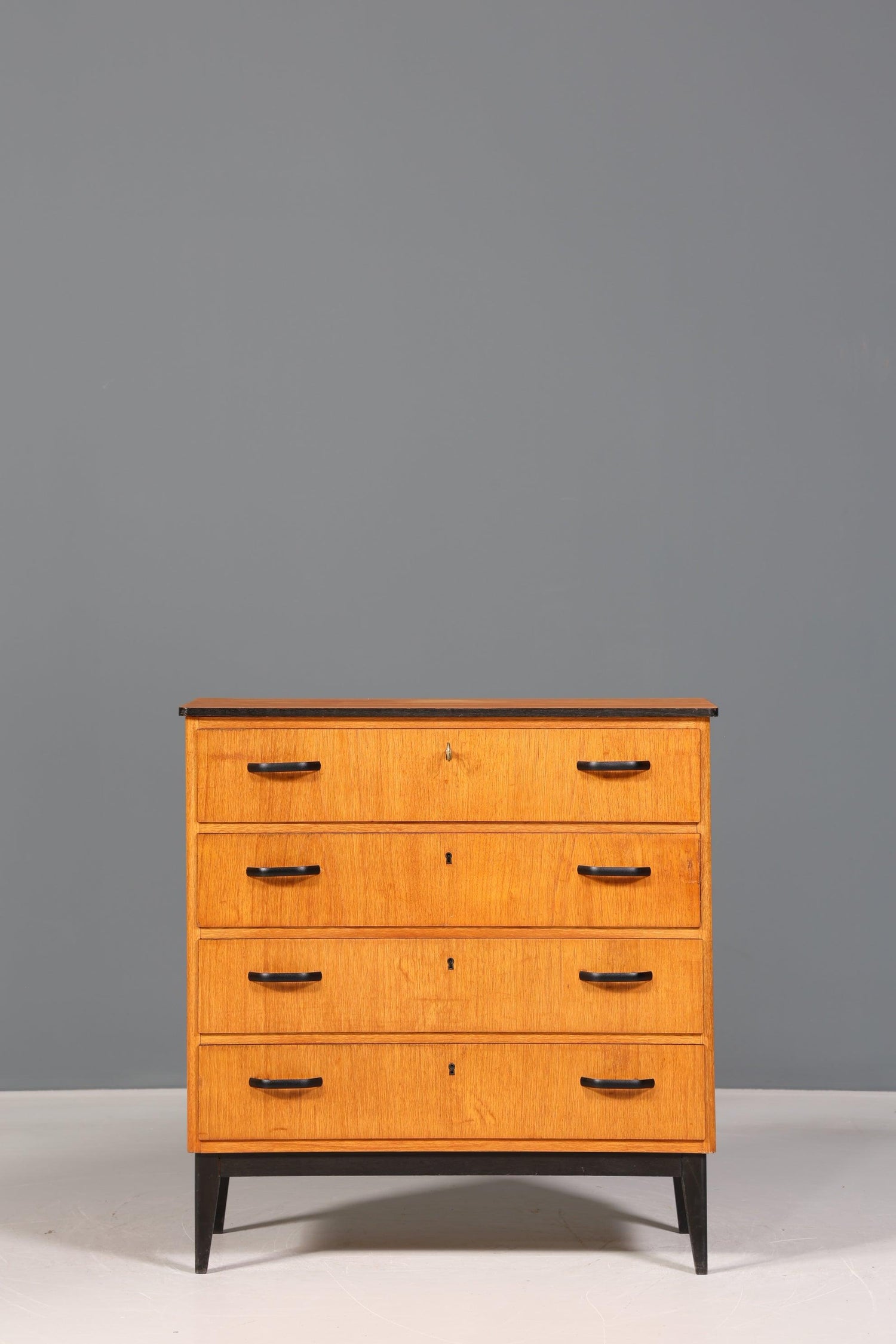 Wunderschöne Mid Century Kommode Teak Holz Sideboard Vintage Schubladen Kommode