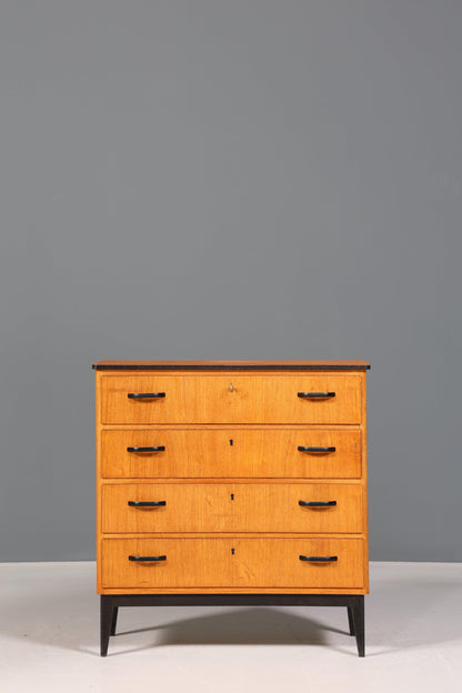 Wunderschöne Mid Century Kommode Teak Holz Sideboard Vintage Schubladen Kommode