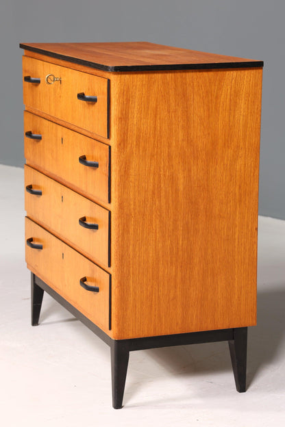 Wunderschöne Mid Century Kommode Teak Holz Sideboard Vintage Schubladen Kommode