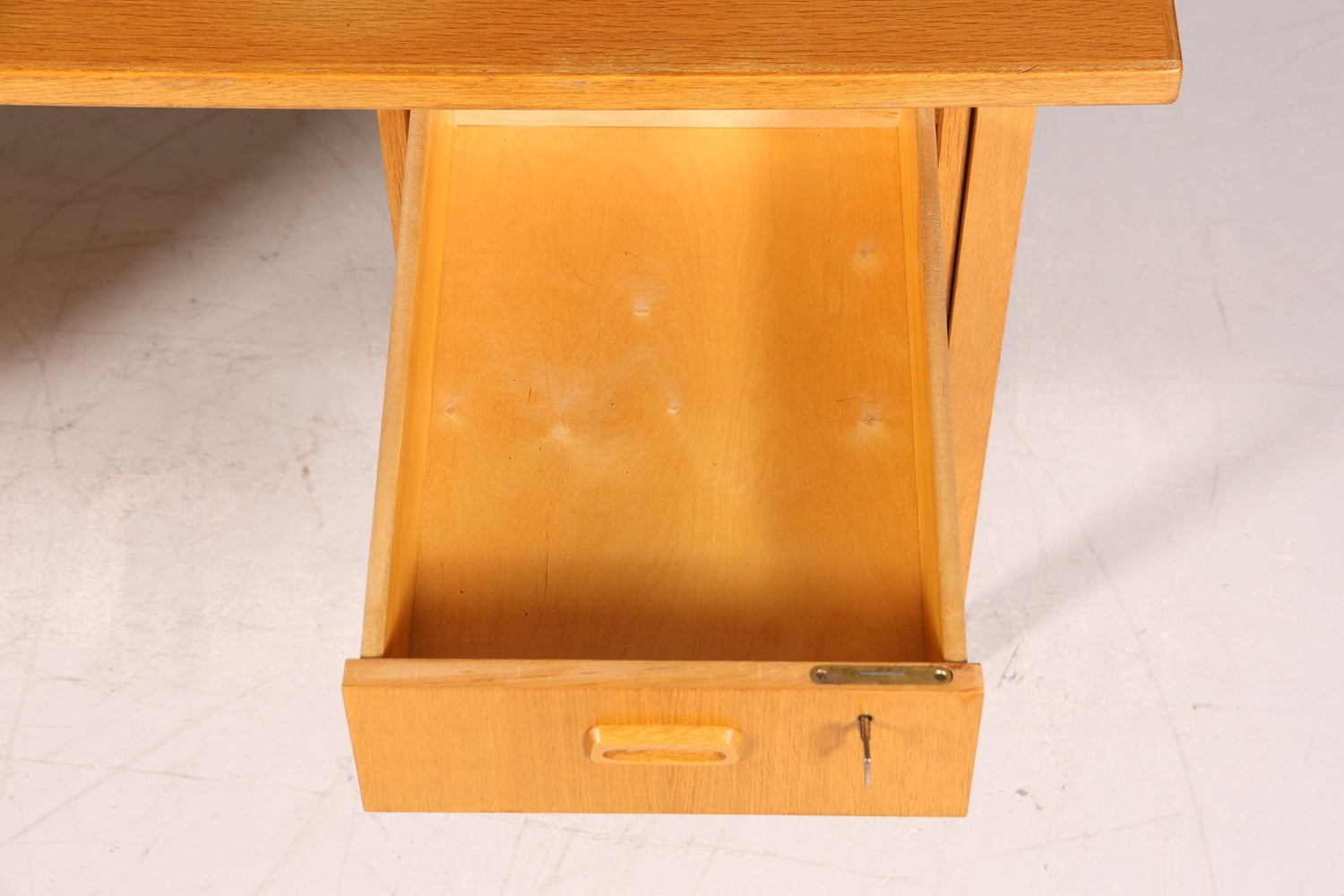 Wunderschöner Mid Century Schreibtisch Danish Design Bürotisch 60er Jahre Office Table