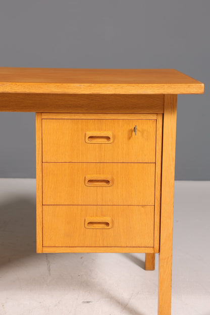 Wunderschöner Mid Century Schreibtisch Danish Design Bürotisch 60er Jahre Office Table