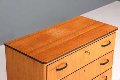 Wunderschöne Mid Century Kommode Teak Holz Sideboard Vintage Schubladen Kommode