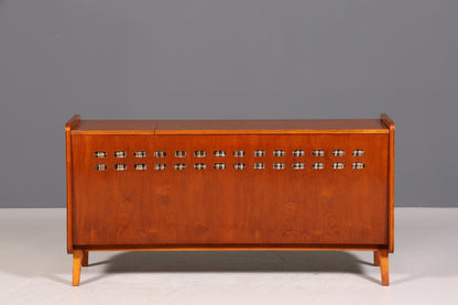 Edls Mid Century Wäschekorb  František Jirák für Tatra Nabytok Sideboard Klappschrank