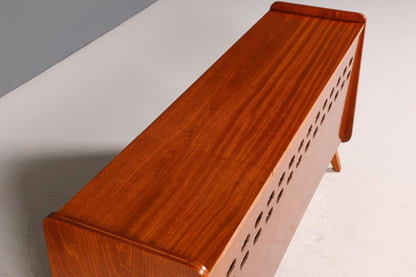 Edls Mid Century Wäschekorb  František Jirák für Tatra Nabytok Sideboard Klappschrank