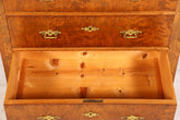 Stilvolle Gründerzeit Kommode Louis Philippe Nussbaum Sideboard um 1880 Antik Schubladenkommode