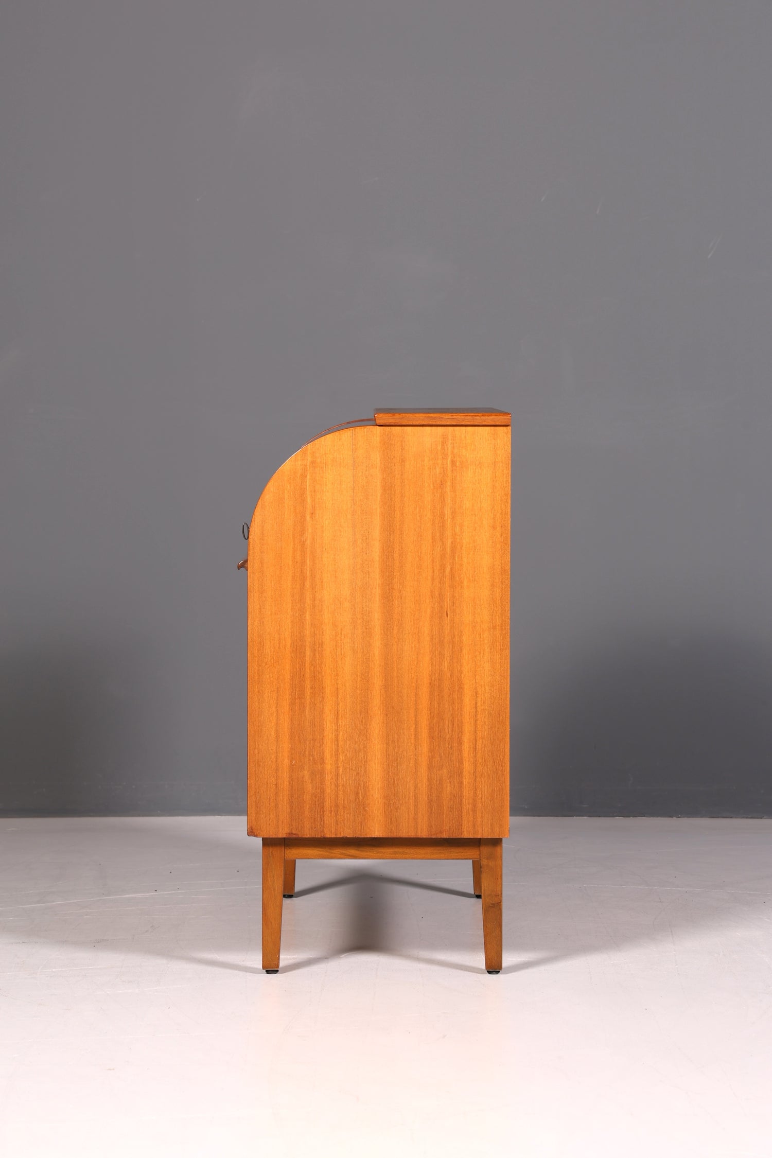 Wunderschöner Mid Century Rollladen Sekretär Danish Design Schreibkommode 60er Jahre