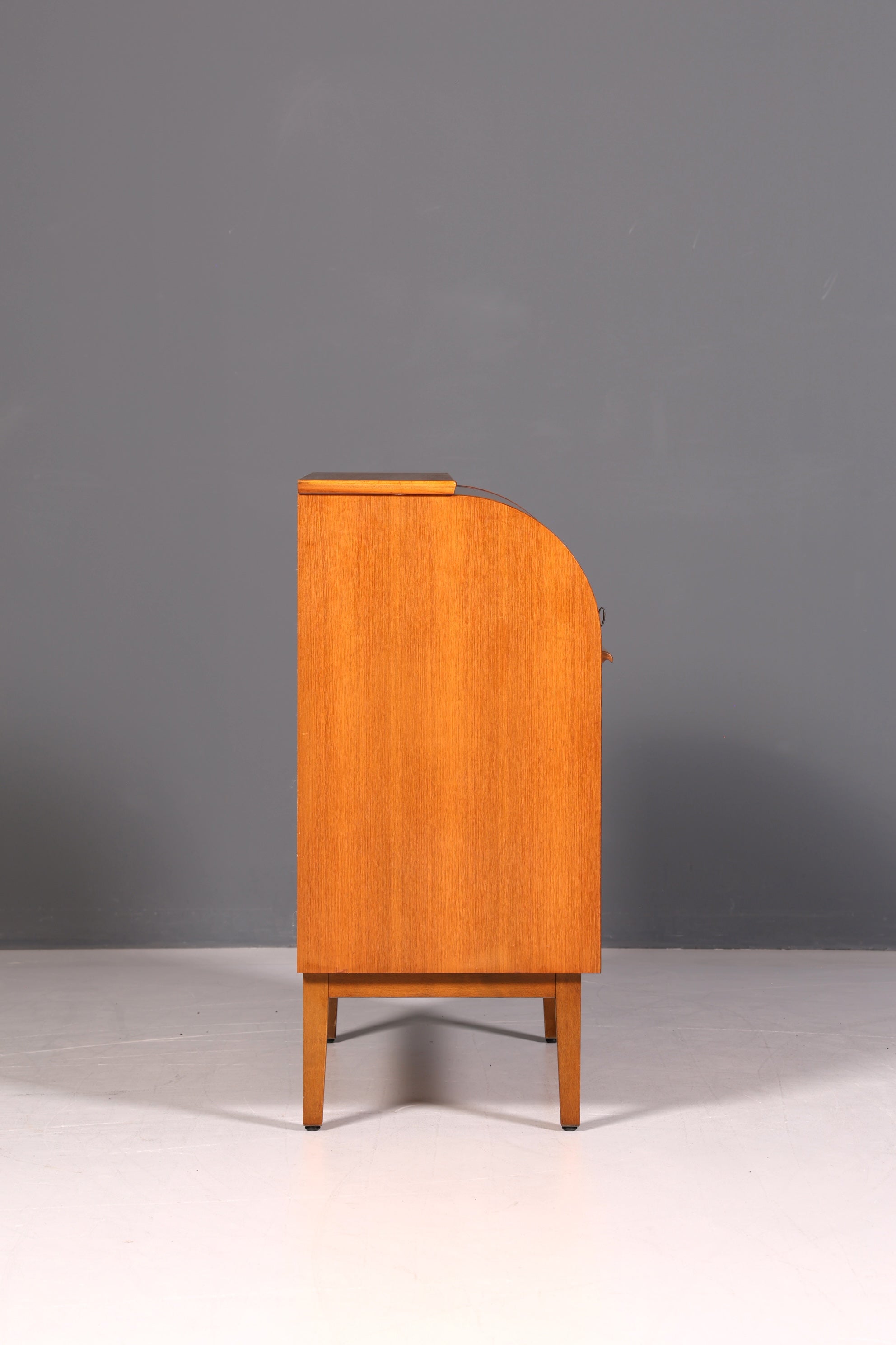 Wunderschöner Mid Century Rollladen Sekretär Danish Design Schreibkommode 60er Jahre