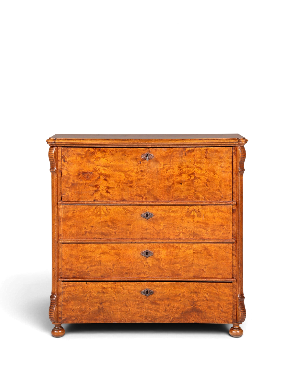 Wunderschöner Louis Philippe Sekretär um 1880 Gründerzeit Antik Schrank Schreibtisch