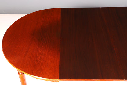 Wunderschöner Tisch im Gustavianischen Stil Küchentisch ausziehbar Esszimmer Tisch Rund Vintage