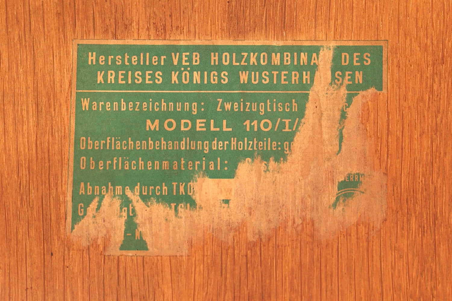 G212 Finish cm Schlichter Mid Century Esstisch ausziehbarer Vintage Tisch Retro Küchentisch (Kopie)
