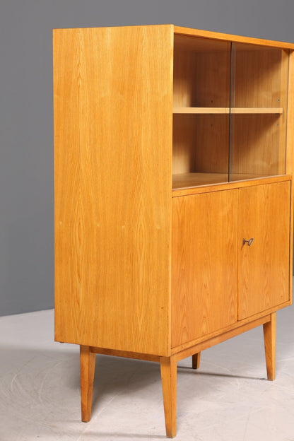 Schlichtes Original Hellerau Vitrine Mid Century Vertiko Schrank Franz Ehrlich 602 Kommode Regal