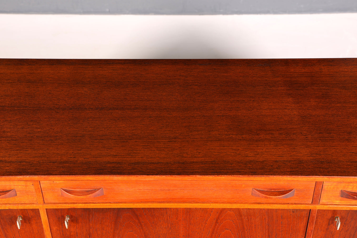 G219 Finish cm Teak von uns dunkel lackiert