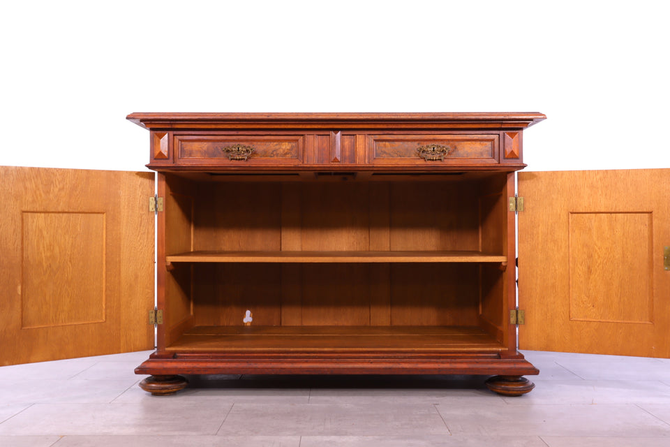 Traumhafte Gründerzeit Kommode um 1880 Antik Holz Schrank