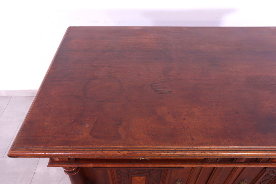 Traumhafte Gründerzeit Kommode um 1880 Antik Holz Schrank