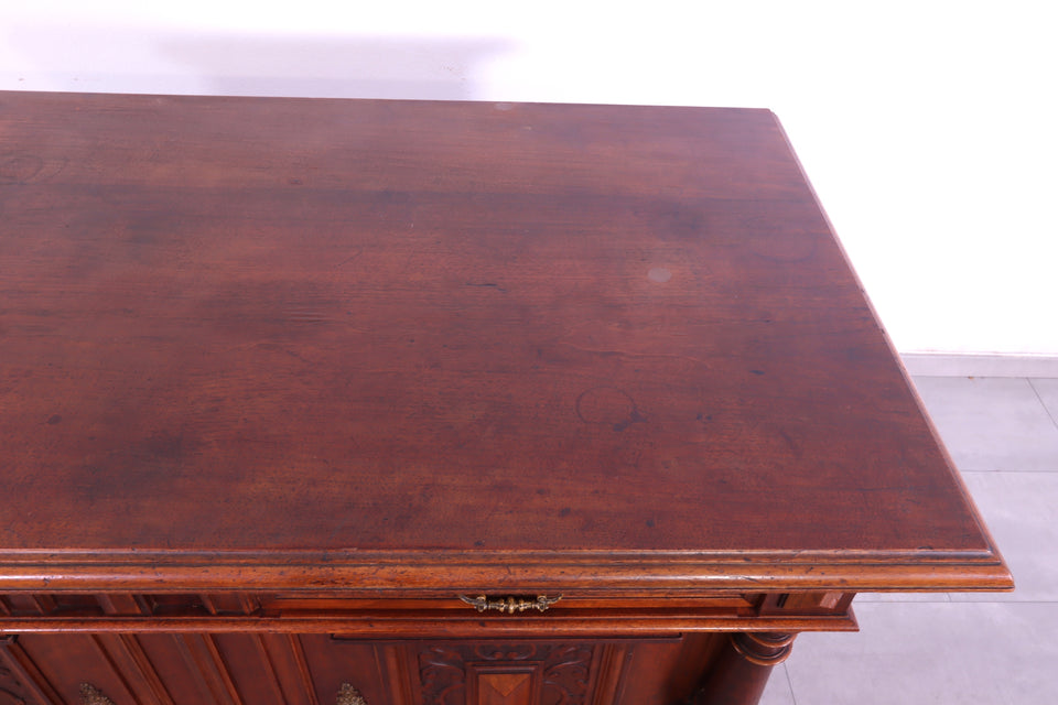 Traumhafte Gründerzeit Kommode um 1880 Antik Holz Schrank
