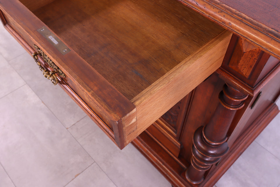 Traumhafte Gründerzeit Kommode um 1880 Antik Holz Schrank