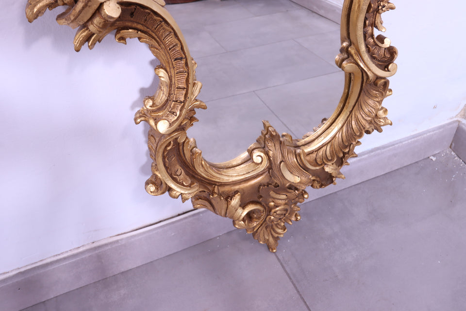Stilvoller Prunk Barock Stil Wandspiegel Ornamenten Spiegel