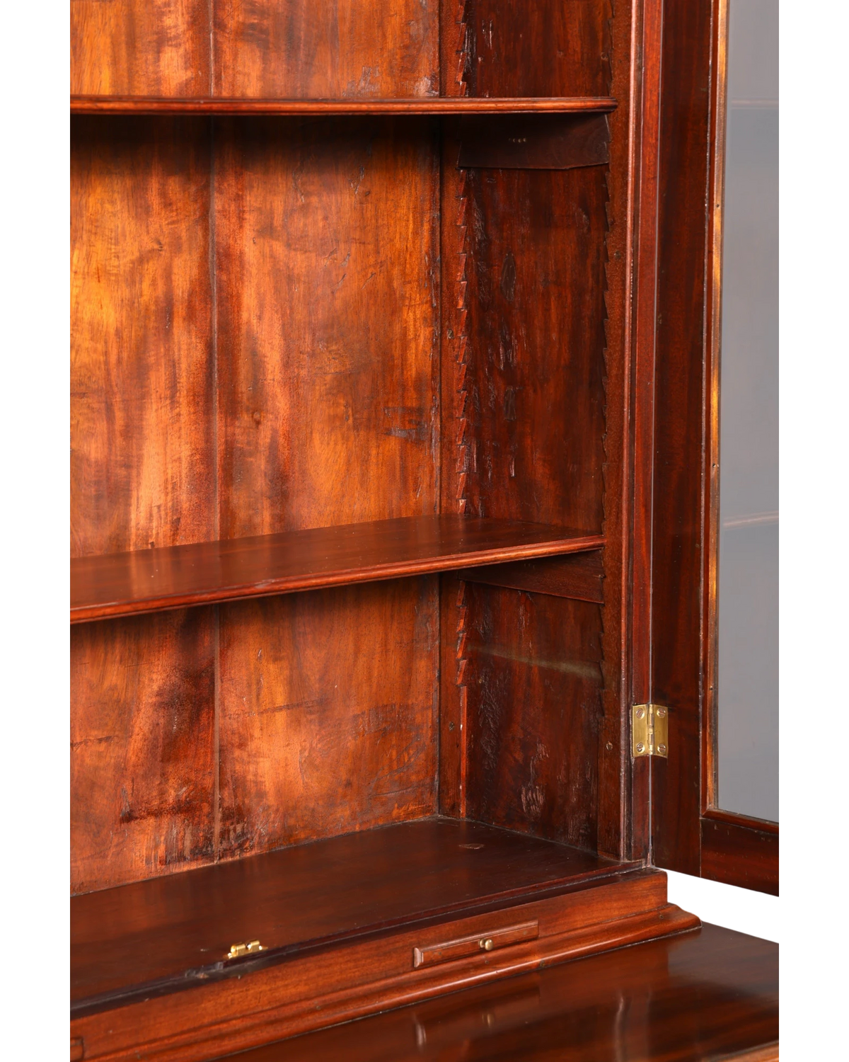 G224 Finish Wunderschöner Englischer Sekretär Büro Aufsatzsekretär Antik 60S Vitrinen Schrank UK (Kopie)