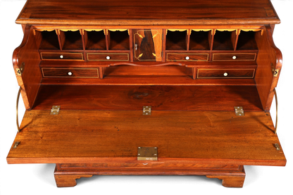 G224 Finish Wunderschöner Englischer Sekretär Büro Aufsatzsekretär Antik 60S Vitrinen Schrank UK (Kopie)
