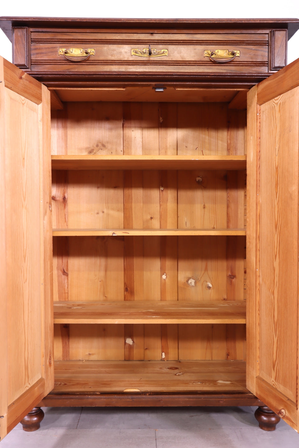 Traumhaftes Jugendstil Vertiko echt Holz Schrank Antik