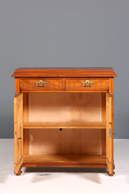 Wunderschöner Gründerzeit Schrank Louis Philippe Nussbaum Kommode um 1880