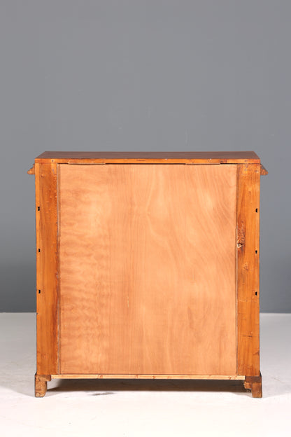 Wunderschöner Gründerzeit Schrank Louis Philippe Nussbaum Kommode um 1880