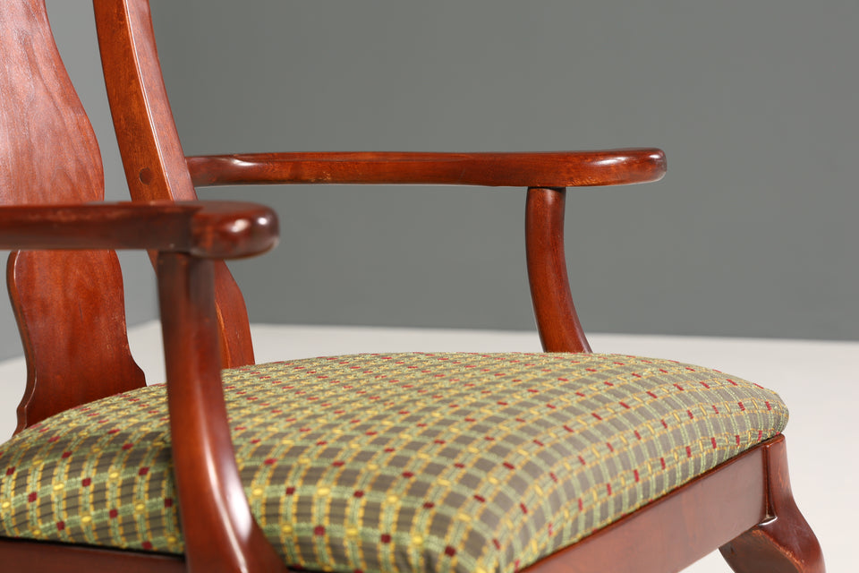 Original Drexel Heritage Stuhl amerikanischer Armlehnstuhl USA Sekretär Stuhl Schreibtisch Stuhl