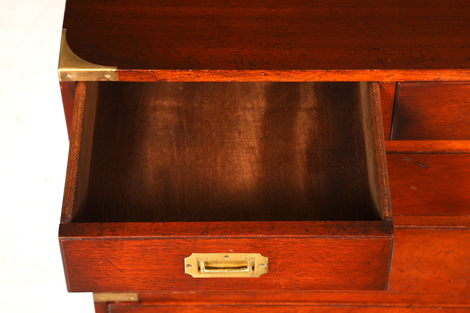 Traumhaftes Maritimes Sideboard Englische Military Chest Schiffskommode Antik Schrank Kolonial Vintage
