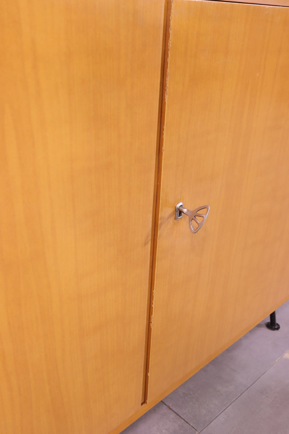 Traumhaftes Mid Century String Regal Modular Design Schrank 60s