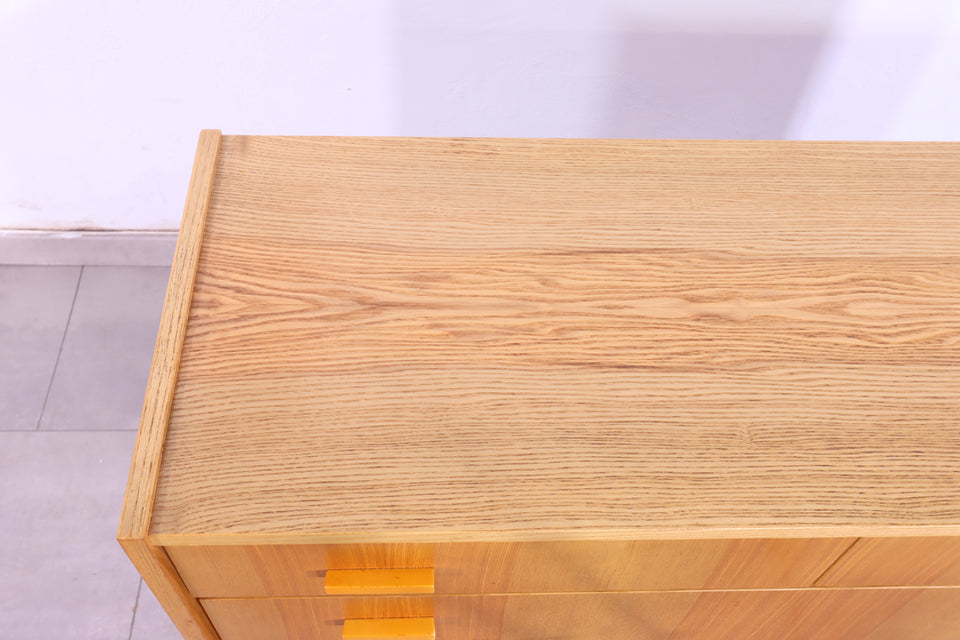 Schlichte Mid Century Kommode Retro Schrank Vintage