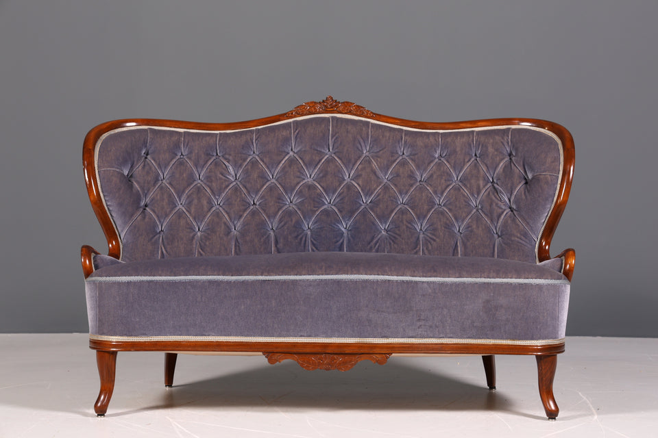 Traumhaftes Sofa im Louis Philippe Stil 60s Jahre Canapè Barock Stil Couch