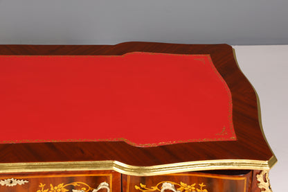 Prächtiger Louis XV Stil Schreibtisch French Desk Antik Stil Bürotisch - Schreibtisch