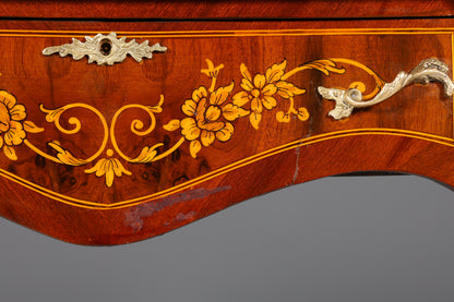 Prächtiger Louis XV Stil Schreibtisch French Desk Antik Stil Bürotisch - Schreibtisch