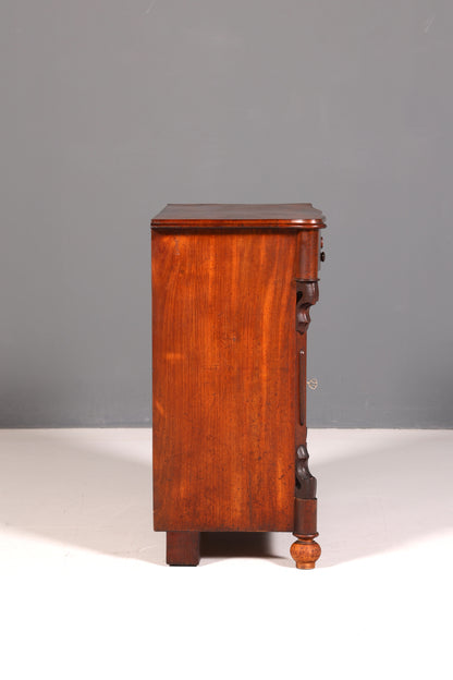 Wunderschöner Louis Philippe Schrank Gründerzeit Kommode Antik um 1880