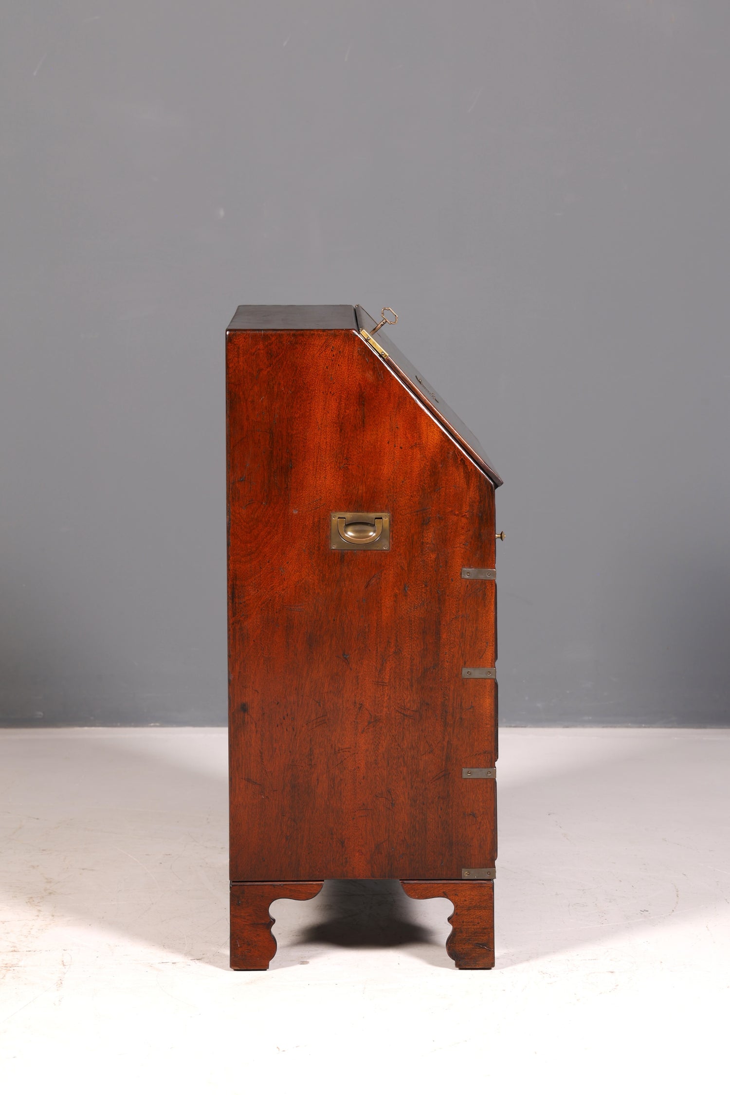 Wunderschöner Maritimer Sekretär Englisch Schreibkommode Echt Holz Schreibtisch Antik Vintage