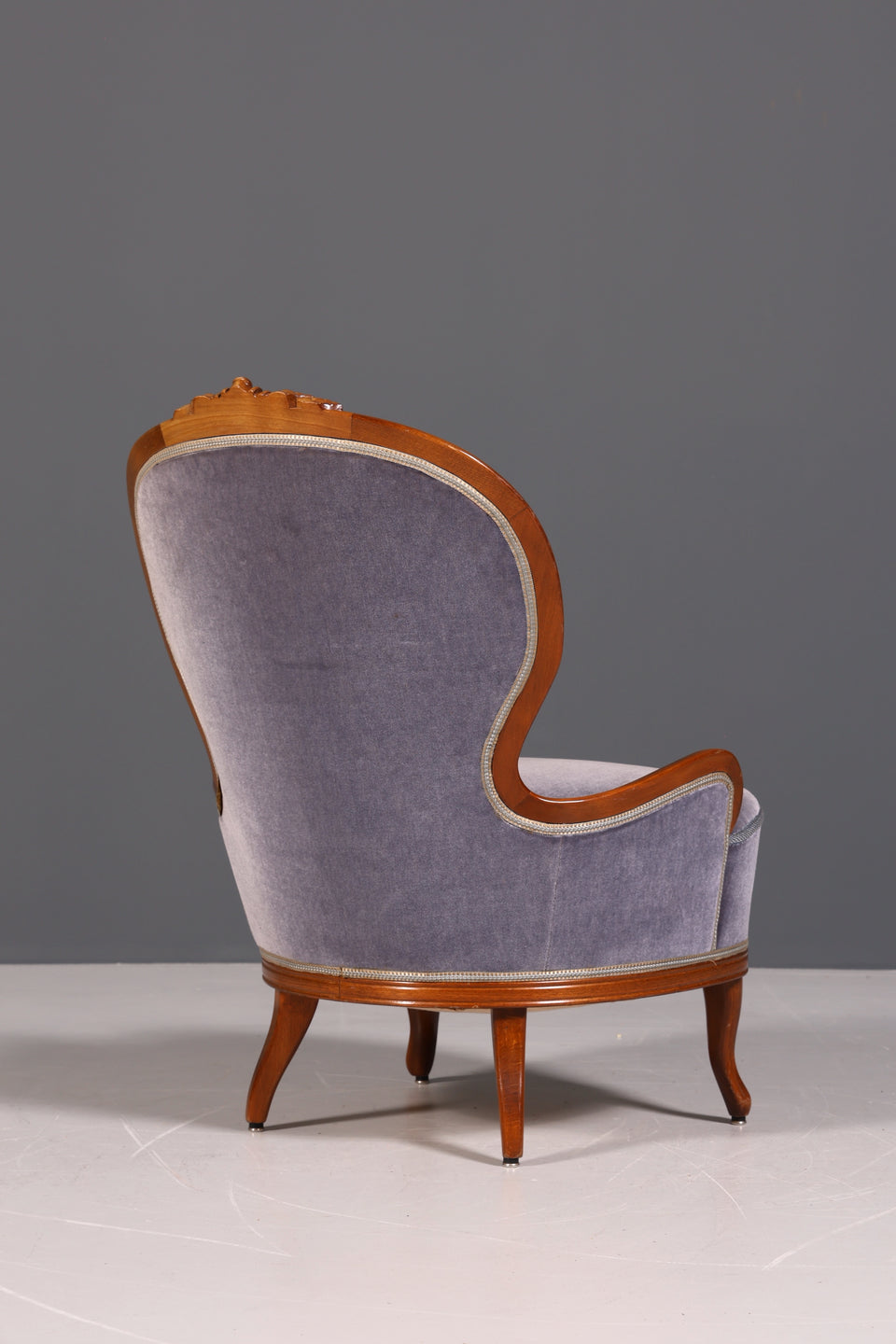 Edler Sessel im Louis Philippe Stil 60s "Bergère" Barock Stil 1 von 2