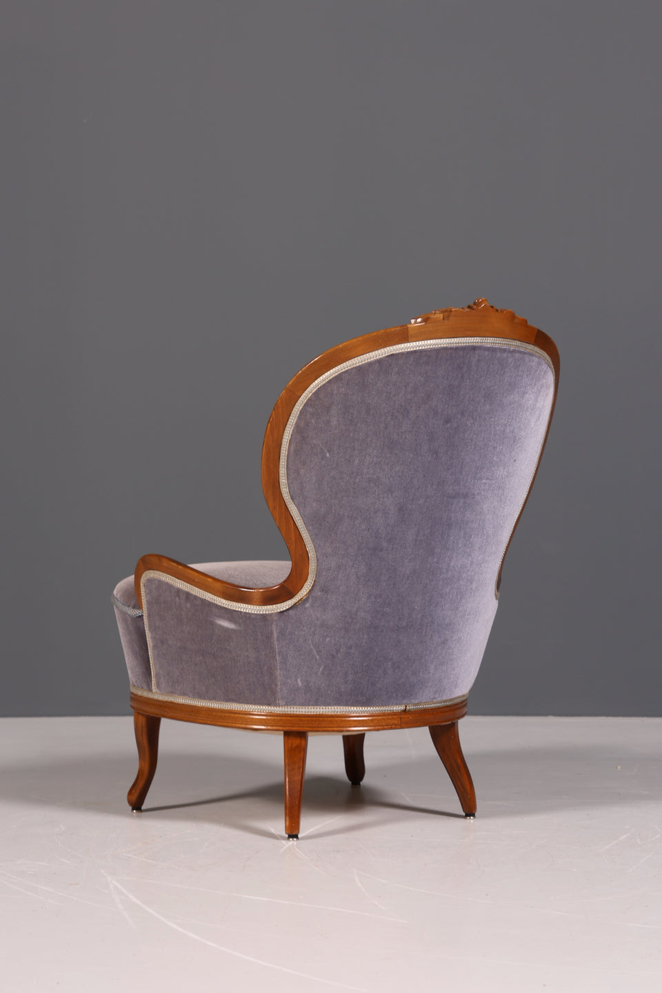 Edler Sessel im Louis Philippe Stil 60s "Bergère" Barock Stil 1 von 2