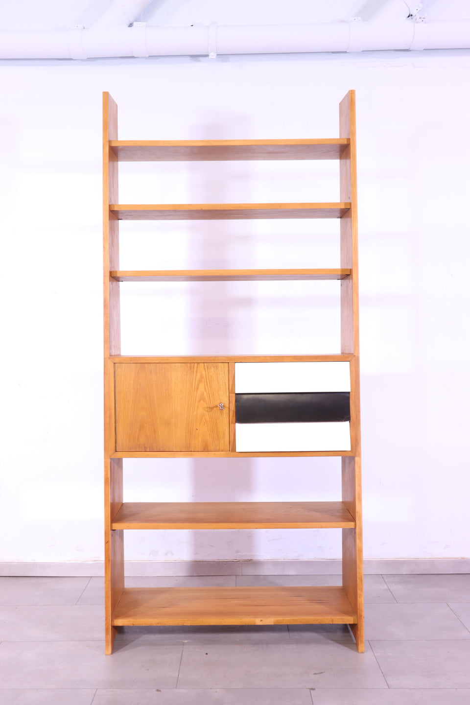 Mid Century Regal Danish Design Bücherregal Schrank 1/2
