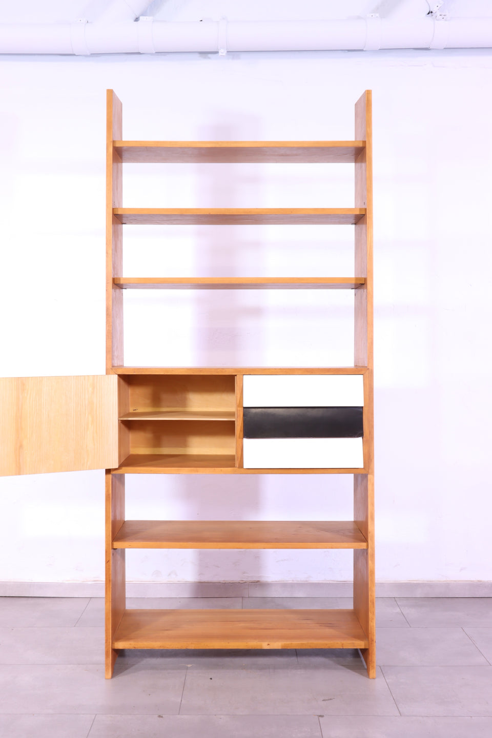 Mid Century Regal Danish Design Bücherregal Schrank 1/2
