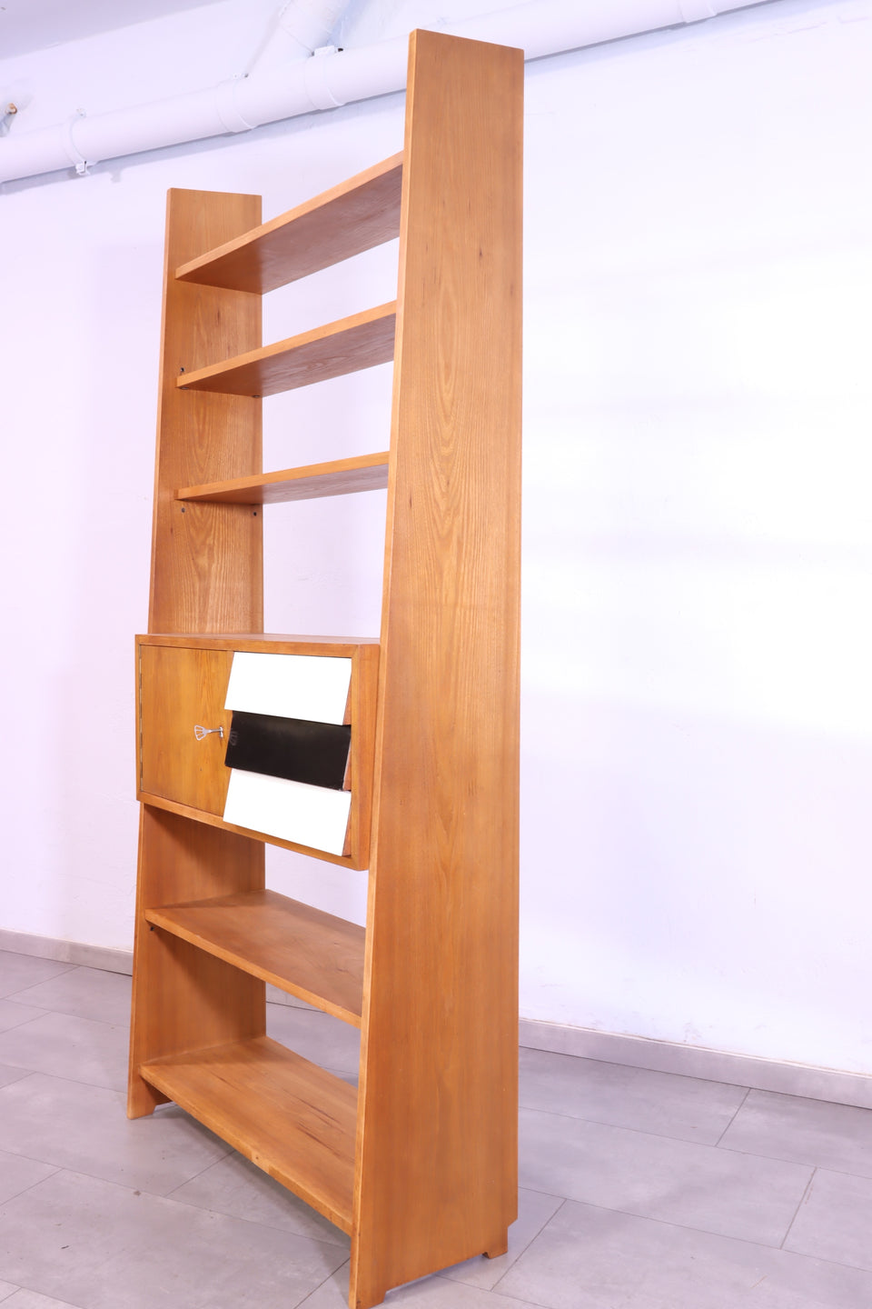 Mid Century Regal Danish Design Bücherregal Schrank 1/2