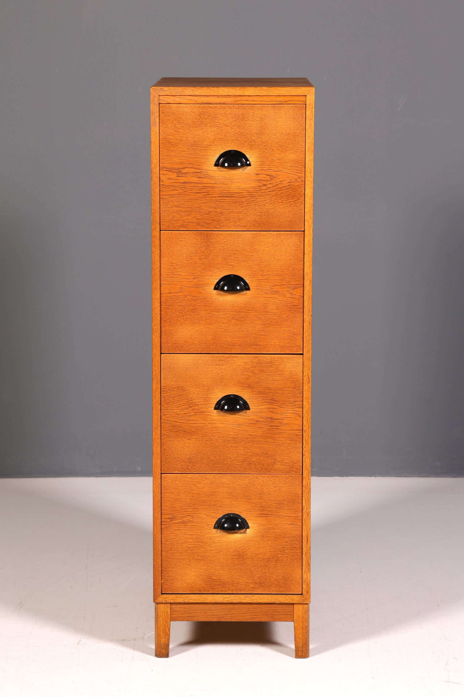 Wunderschöner Mid Century Aktenschrank Kommode Vintage Bauhaus Apotheker Schrank Retro Schubladenkommode